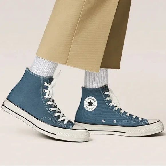 Converse Chuck 70 High Top Teal Universe/Egret/Black  A05589C US M 12, EUR 46.5 - Picture 2 of 12